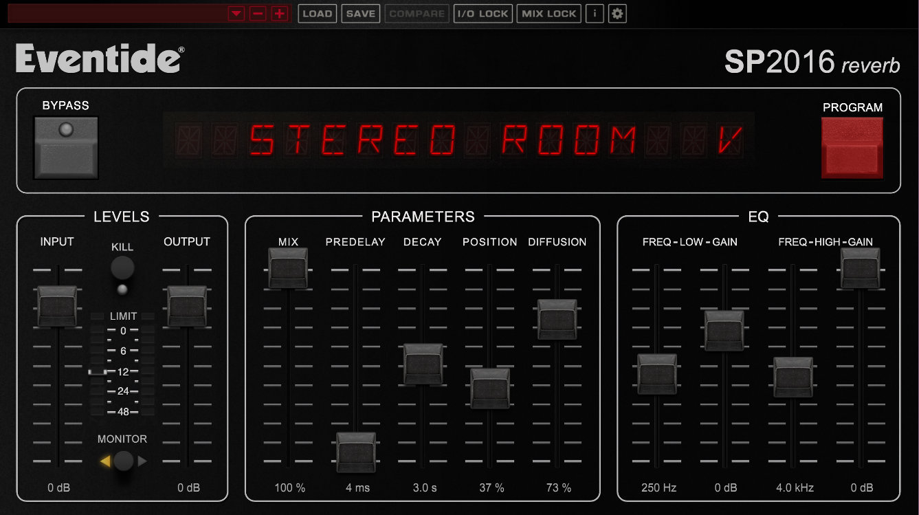 Eventide SP2016 Reverb